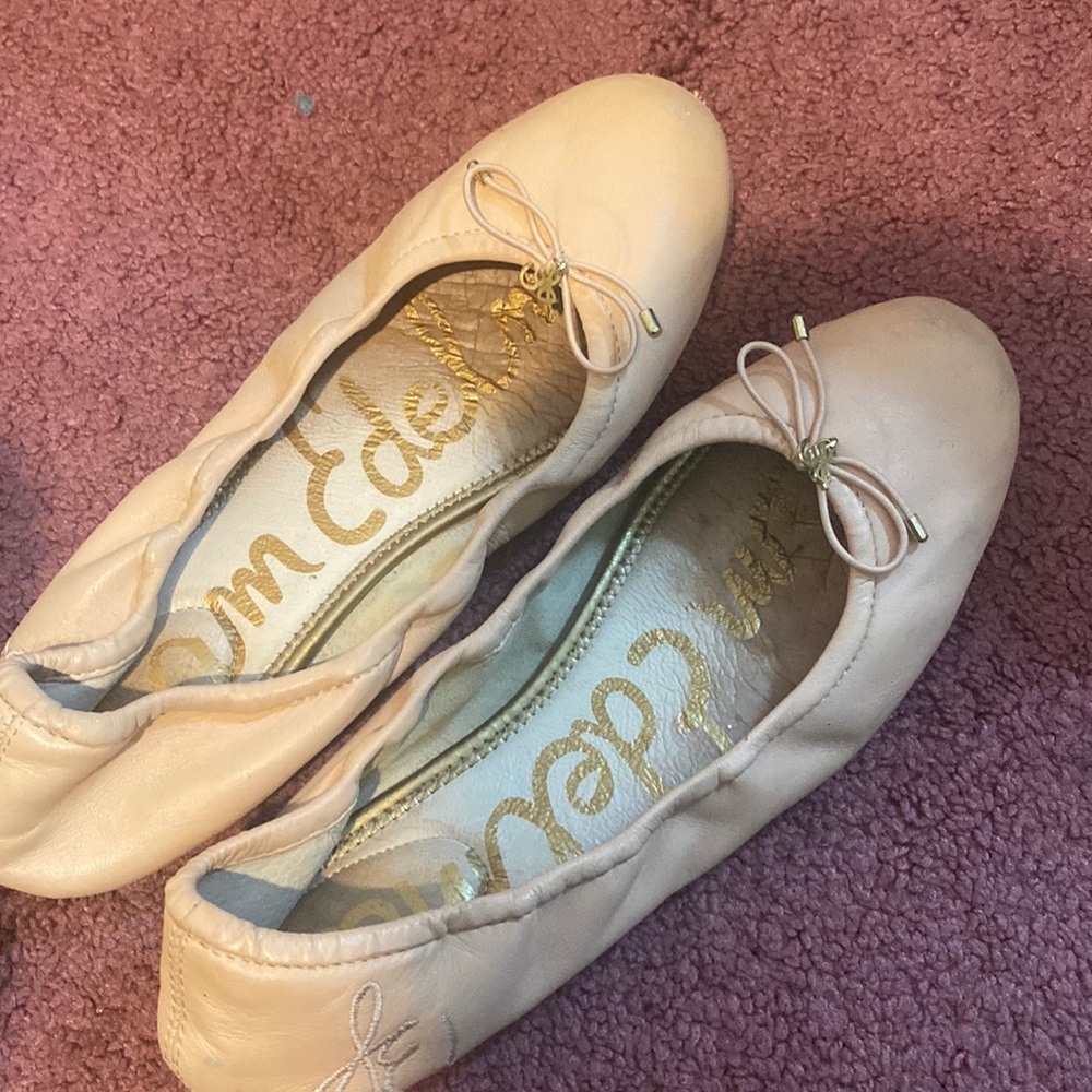 Sam Edelman (Felicia) ballet flats — light pink